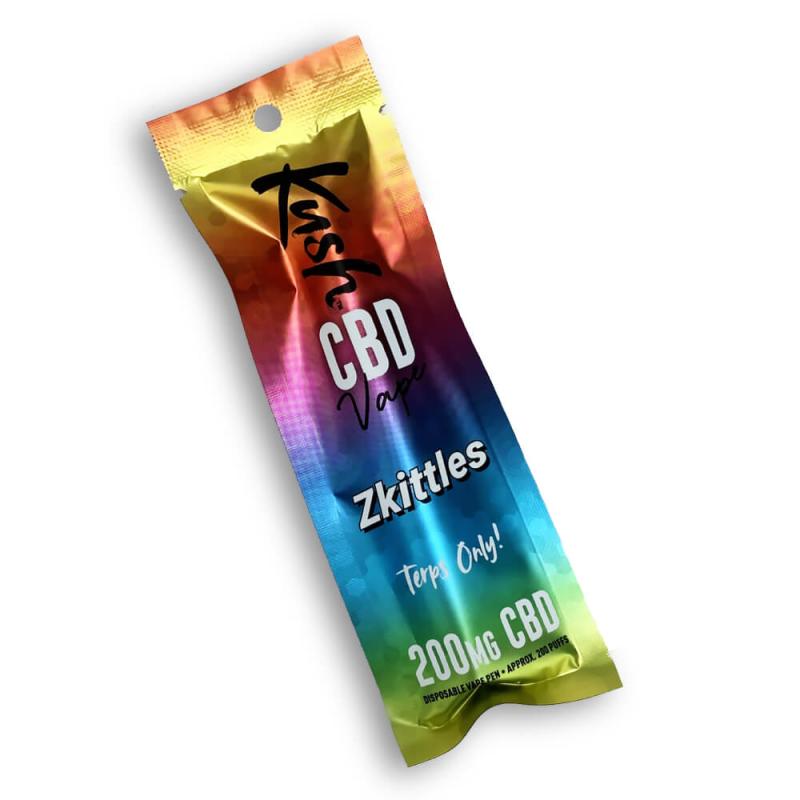 Kush Vape CBD Vaporizačné pero, Zkittles, 200 mg CBD